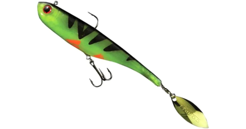 Alleen Vandaag Biwaa Divinator Medium 18cm 35g 05 Yellow Perch spinnertail
