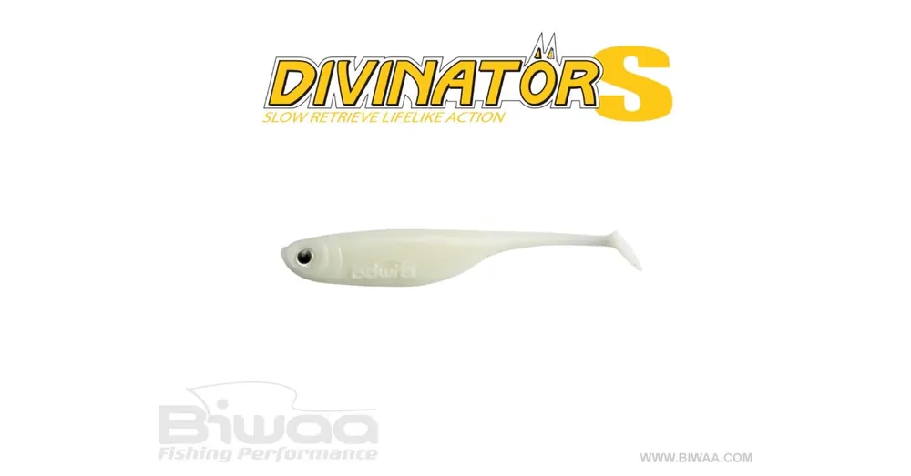 Dagaanbieding Biwaa Divinator S 5" 13cm 08 Pearl White gumihal 4db/csg