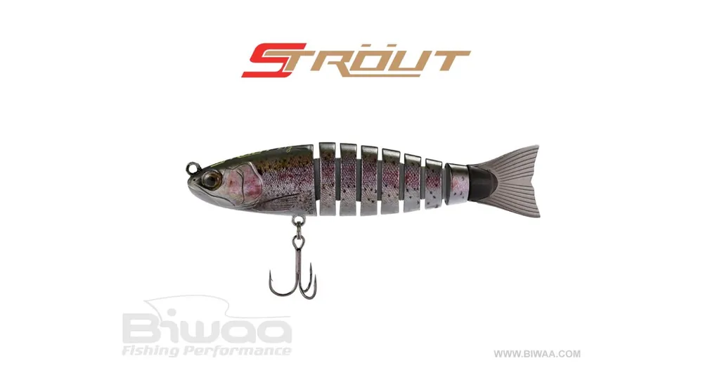 Biwaa Swimbait Strout 5,5" 14cm 29g 07 Rainbow wobbler Premium
