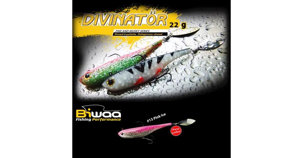 Biwaa Divinator Junior 14cm 22g 13 Pink Ice spinnertail Betrouwbaar