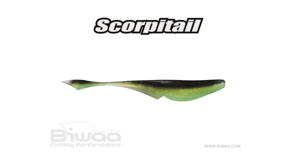 Betaalbaar Biwaa Scorpitail 5" 13cm 203 Bronze Ayu gumihal 6db/csg