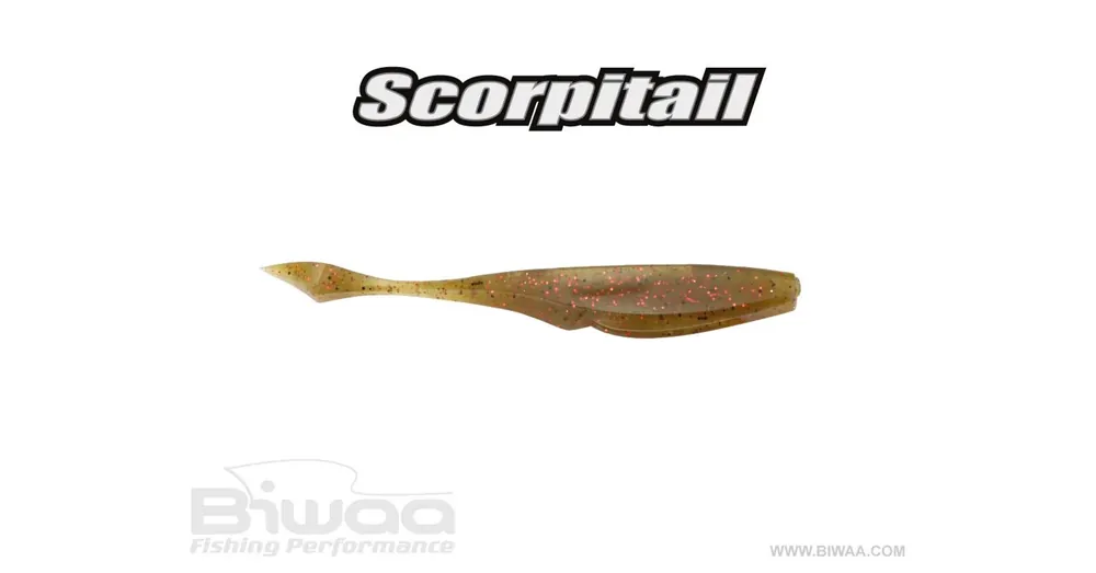 Biwaa Scorpitail 5" 13cm 04 Watermelon Red gumihal 6db/csg Hete Deal