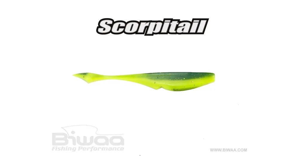 Direct Beschikbaar Biwaa Scorpitail 5" 13cm 105 Perch Chart gumihal 6db/csg