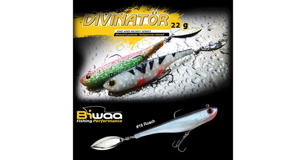 Biwaa Divinator Junior 14cm 22g 18 Roach spinnertail Koopje