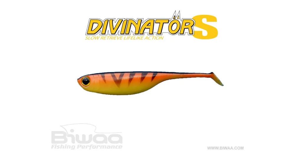 Biwaa Divinator S 4" 10cm 16 Red Tiger gumihal 5db/csg Korting