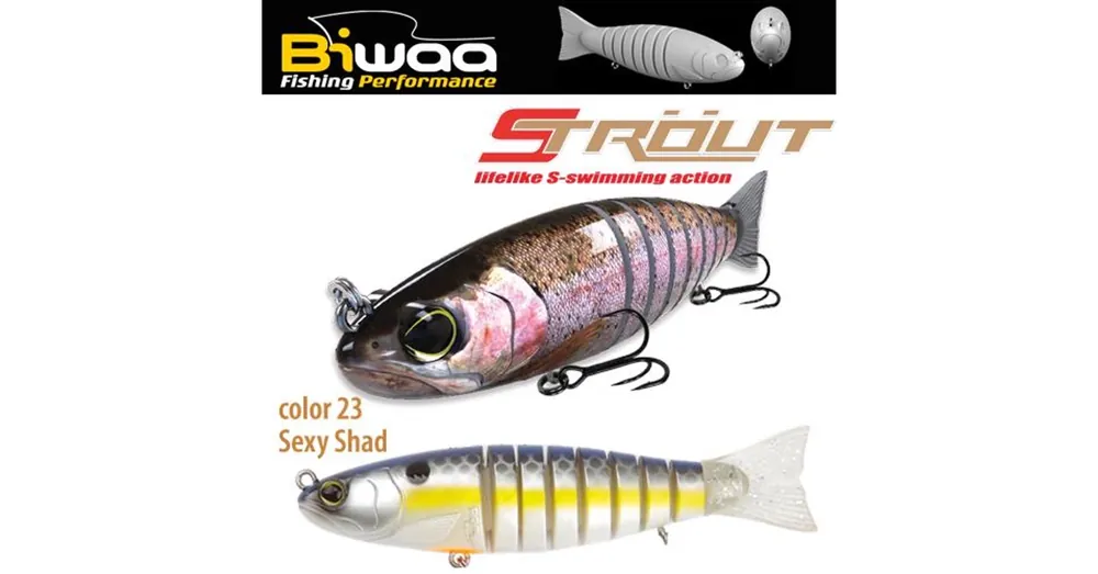 Lage Prijs Biwaa Swimbait Strout 5,5" 14cm 29g 23 Sexy Shad wobbler