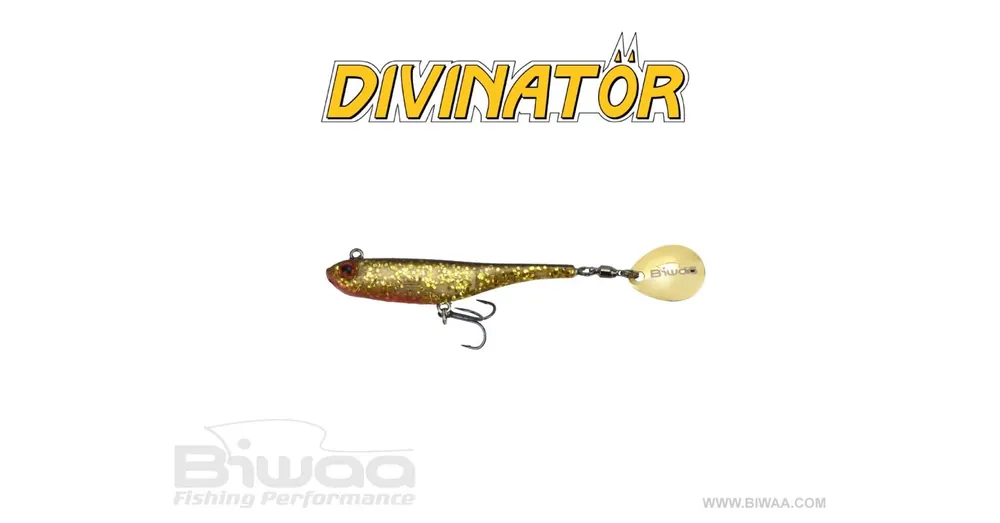 Biwaa Divinator Mini 9,5cm 9g 19 Aurora Gold spinnertail Premium