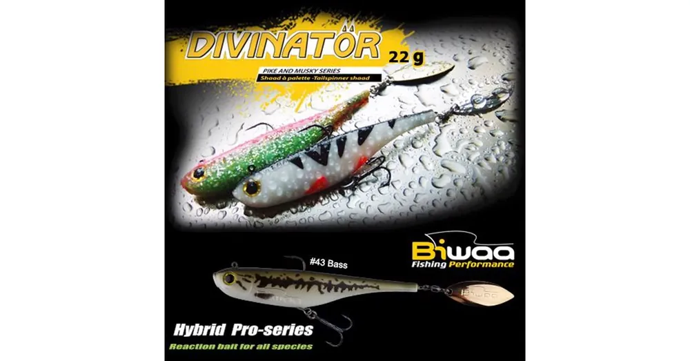 Biwaa Divinator Junior 14cm 22g 43 Bass spinnertail Shop Nu