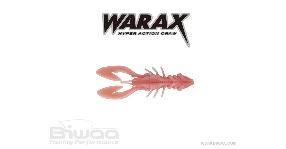 Dagaanbieding Biwaa Warax 3" 7,5cm 103 Nightcrawler lágy műcsali 8db/csg