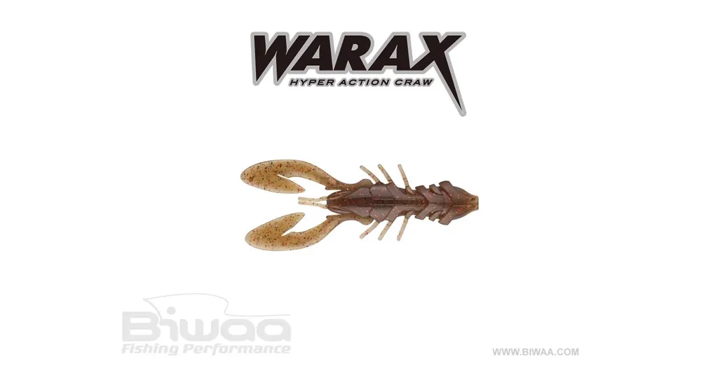 Biwaa Warax 4" 10cm 04 Watermelon Red lágy műcsali 6db/csg Exclusieve Aanbieding