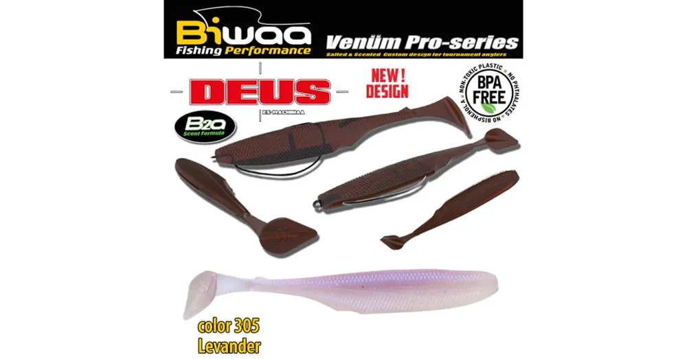 Seizoensaanbieding Biwaa Deus 3" 7,5cm 305 Levander gumihal 10db/csg