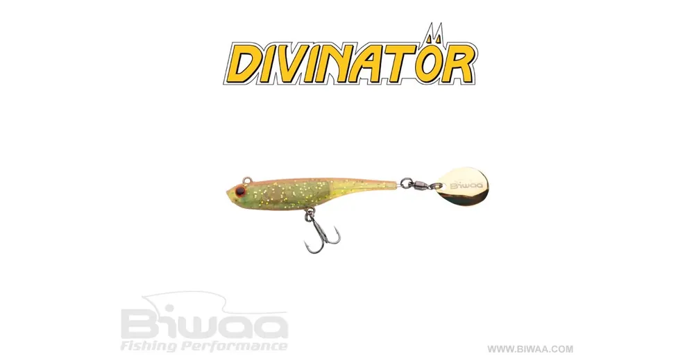 Biwaa Divinator Mini 9,5cm 9g 17 Chart Red Black spinnertail Lage Prijs