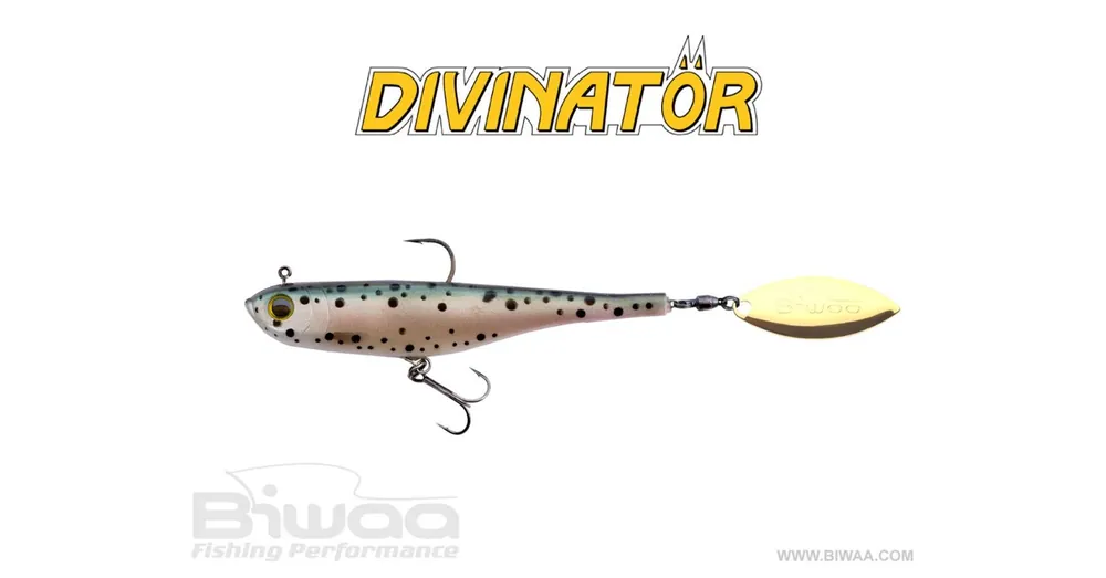 Biwaa Divinator Medium 18cm 35g 49 Rainbow spinnertail Meest Verkocht