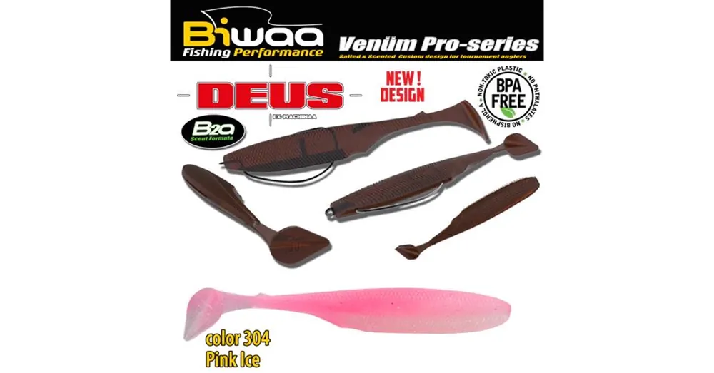 Biwaa Deus 6" 15cm 304 Pink Ice gumihal 4db/csg Actieprijs