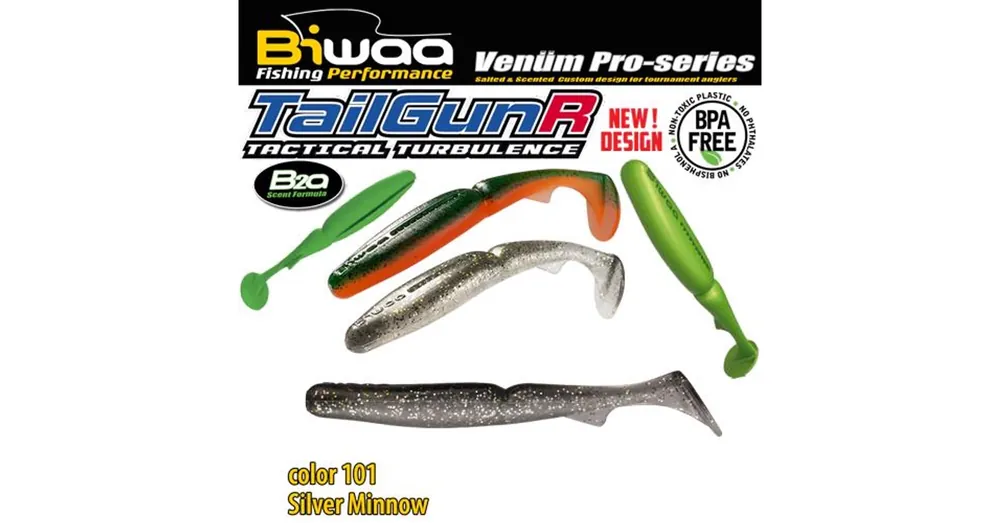 Premium Biwaa TailgunR 4,5" 11,5cm 101 Silver Minnow gumihal 5db/csg