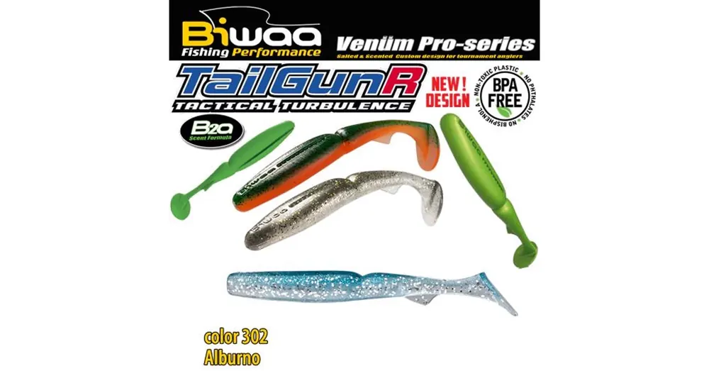 Aanbieding Biwaa TailgunR 5,5" 14cm 302 Alburno gumihal 4db/csg