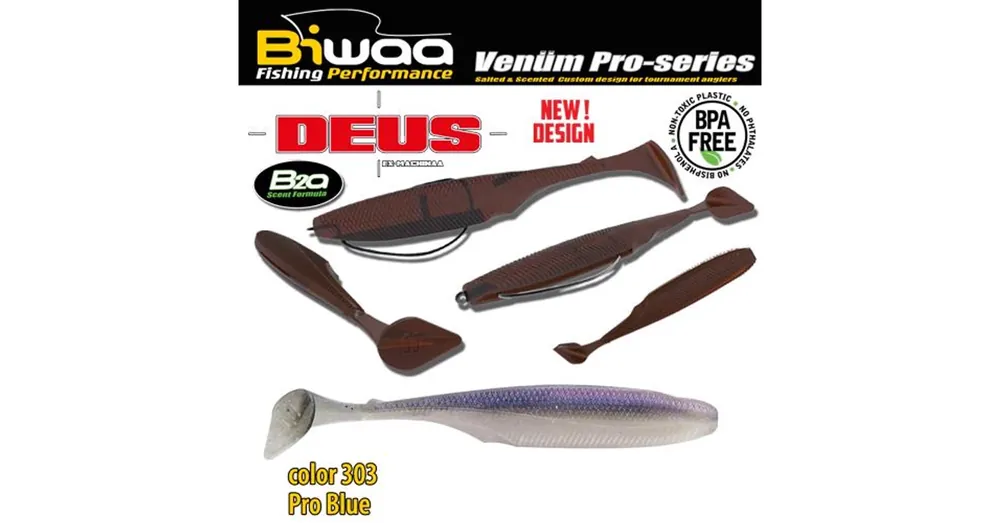 Biwaa Deus 2" 5,1cm 303 Pro Blue gumihal 14db/csg Laatste Versie