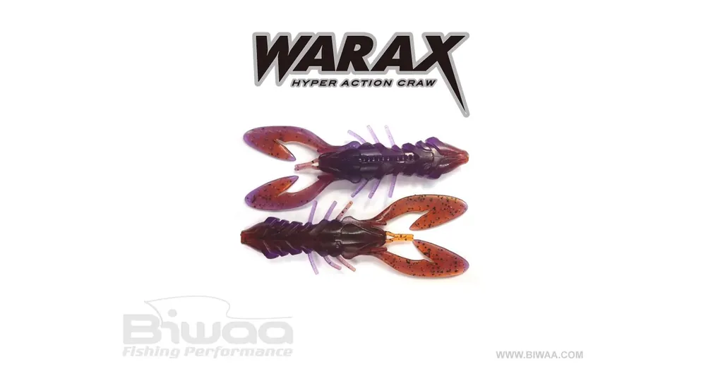 Tijdelijk Beschikbaar Biwaa Warax 3" 7,5cm 016 PBNJ lágy műcsali 8db/csg