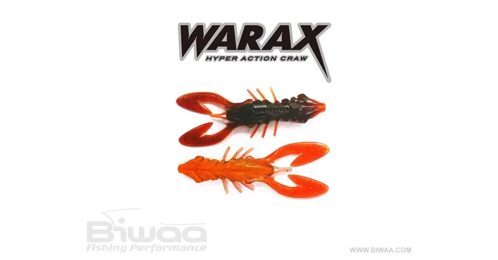 Biwaa Warax 3" 7,5cm 018 Algueva Craw lágy műcsali 8db/csg Nu Kopen