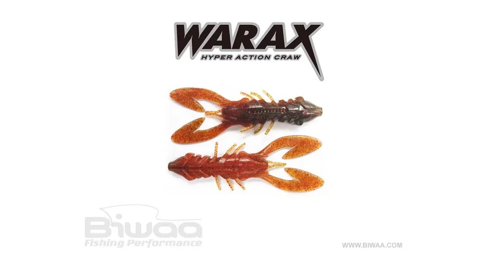 Biwaa Warax 4" 10cm 017 Clarkii lágy műcsali 6db/csg Veilige Betaling
