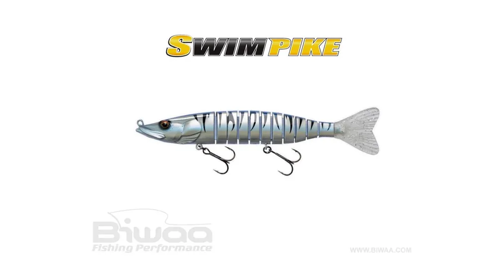 Biwaa Swimpike SS 7" 18cm 26g 36 Arctic Tiger wobbler Express Levering