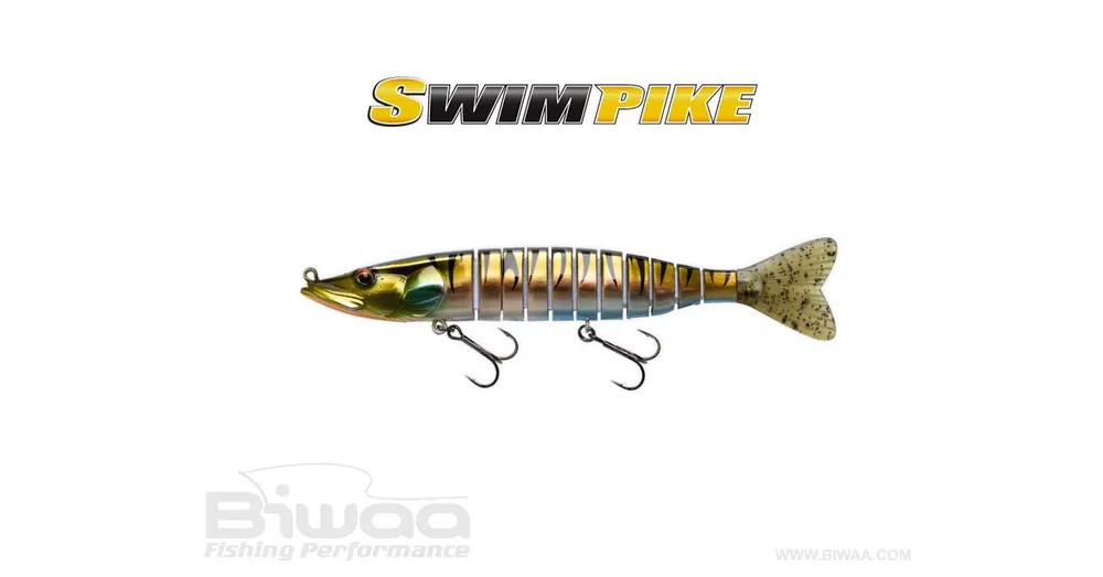 Merkproduct Biwaa Swimpike SS 7" 18cm 26g 37 Natural Tiger wobbler