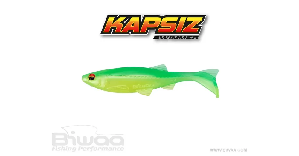 Laatste Kans Biwaa Kapsiz 3" 7,5cm 202 Limetreuse gumihal 7db/csg