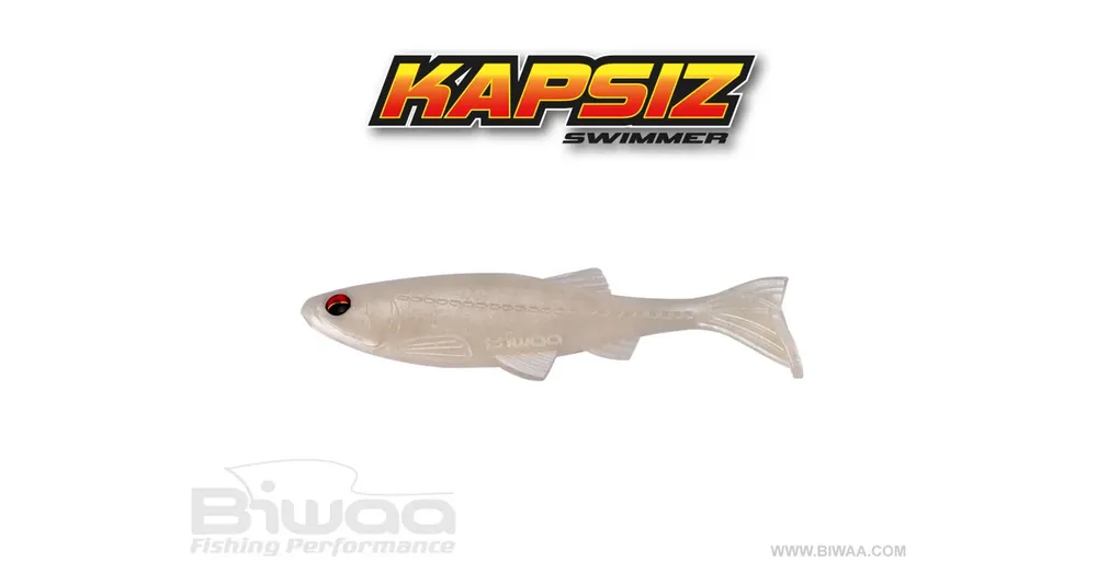 Alleen Vandaag Biwaa Kapsiz 4" 10cm 008 Pearl White gumihal 5db/csg