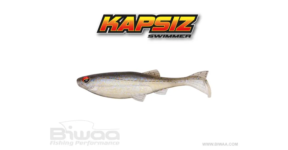 Express Levering Biwaa Kapsiz 5" 12,7cm 315 Neon Scale Minnow gumihal 3db/csg