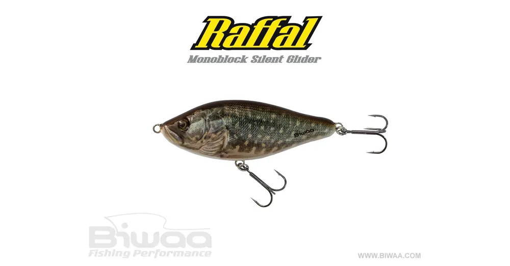 Beperkte Voorraad Biwaa Glider Raffal 6" S 15cm 105g 40 Pike wobbler