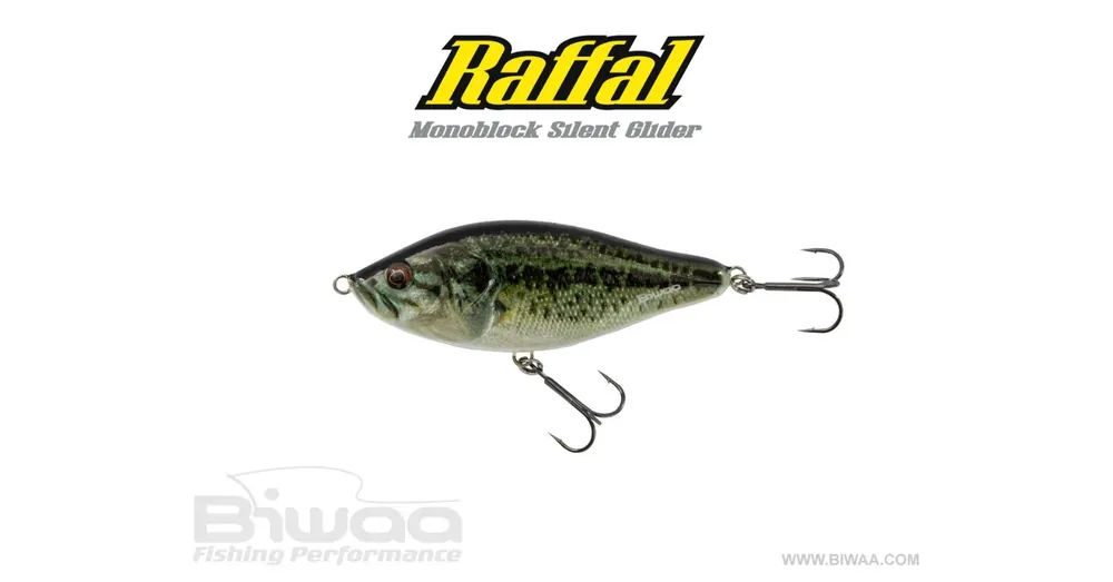 Gecertificeerd Biwaa Glider Raffal 4" S 10cm 43g 01 Real Bass wobbler