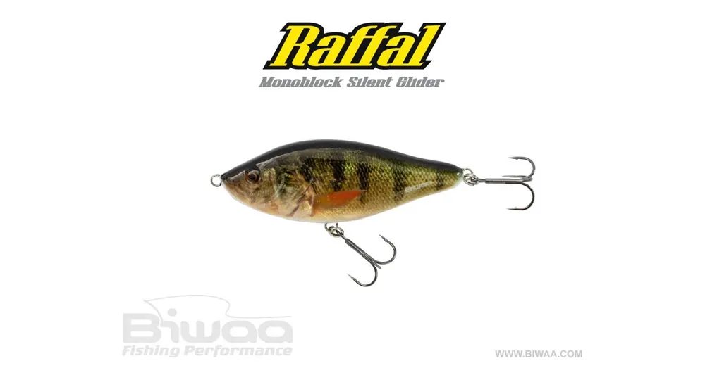 Biwaa Glider Raffal 4" S 10cm 43g 39 Yellow Perch wobbler Beste Prijs