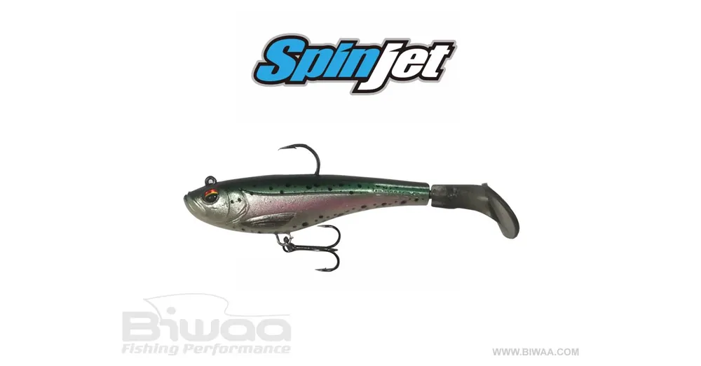 Biwaa Spinjet 6" 15cm 43g 49 Rainbow swimbait Tijdelijk Beschikbaar