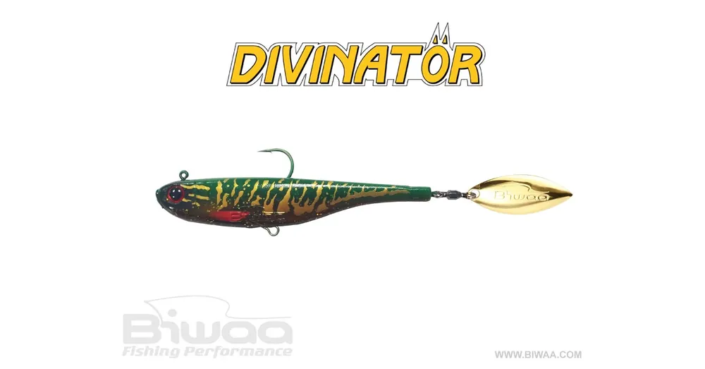 Biwaa Divinator Junior 14cm 22g 72 Motor Oil spinnertail Beperkte Voorraad