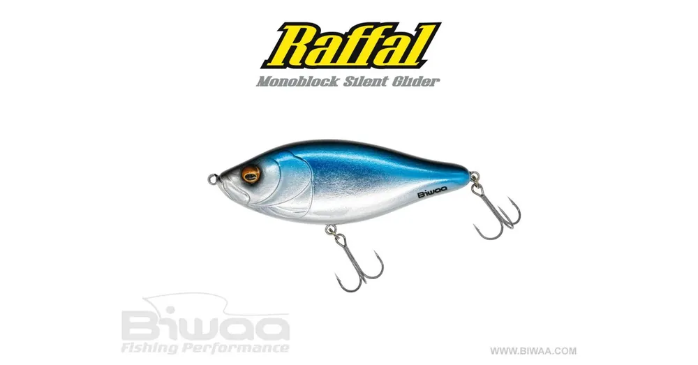Biwaa Glider Raffal 5" S 13cm 75g 25 Blue Chrome wobbler Must-Have