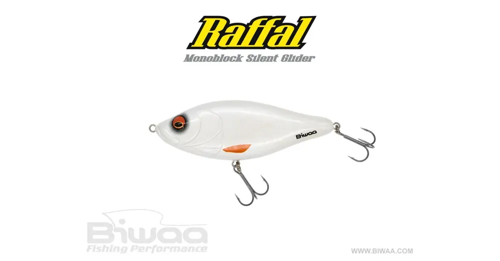 Biwaa Glider Raffal 3" S 7,5cm 17g 29 Pearl White wobbler Flitsaanbieding