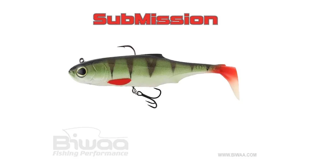 Biwaa Submission Top Hook 360 8" 20cm 95g 28 Gold Perch swimbait Rechtstreeks Van De Fabrikant