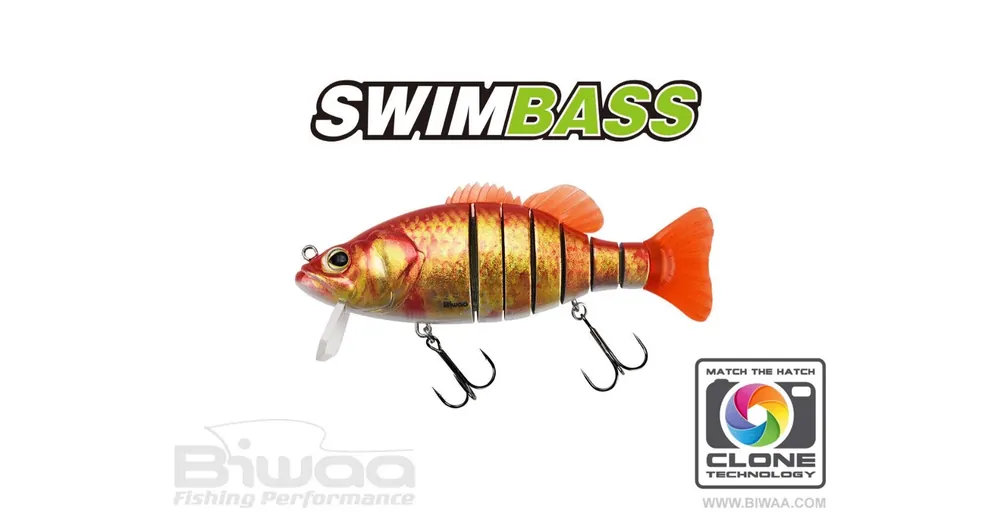 Favoriet Biwaa Swimbass 6" Slow Sink 15cm 65g 53 Gold Fish wobbler