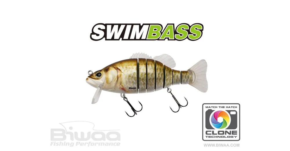 Premium Biwaa Swimbass 6" Slow Sink 15cm 65g 12 Carassin wobbler