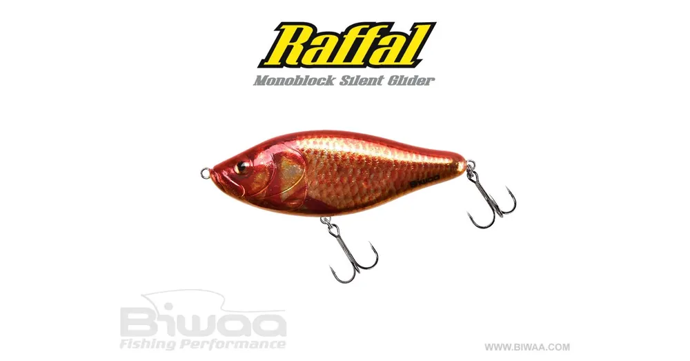Snelle Levering Biwaa Glider Raffal 4" S 10cm 43g 53 Gold Fish wobbler
