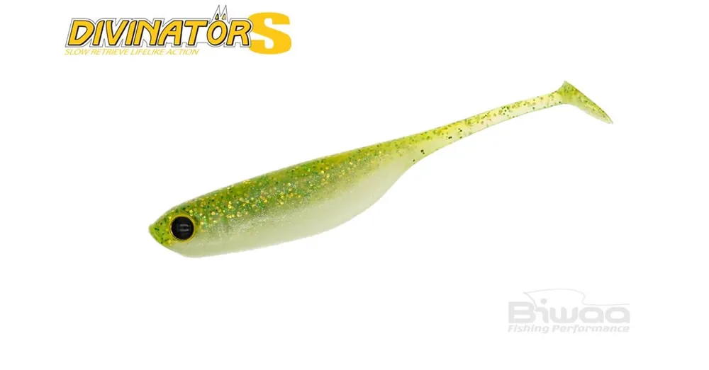 Koop Vandaag Biwaa Divinator S Evo 4" 10cm 301 Apple Mint gumihal 4db/csg