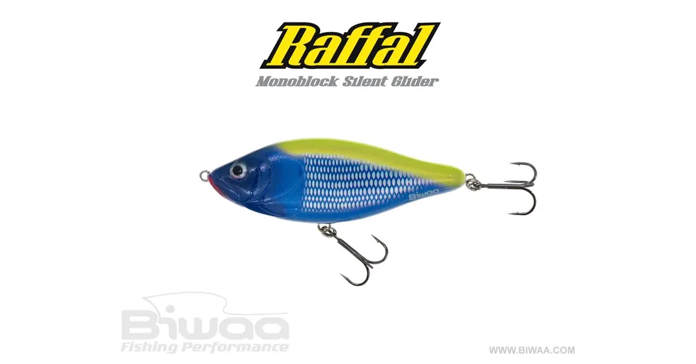 Biwaa Glider Raffal 4" S 10cm 43g 59 Fusiler wobbler Snelle Levering