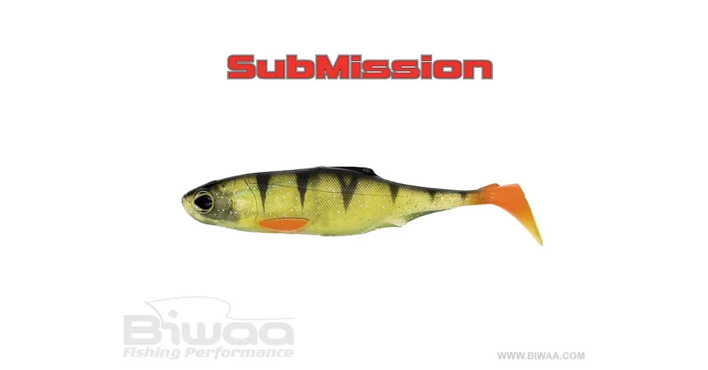 Tijdelijk Beschikbaar Biwaa Submission 4" 10cm 75 Ghost Perch gumihal 4db/csg