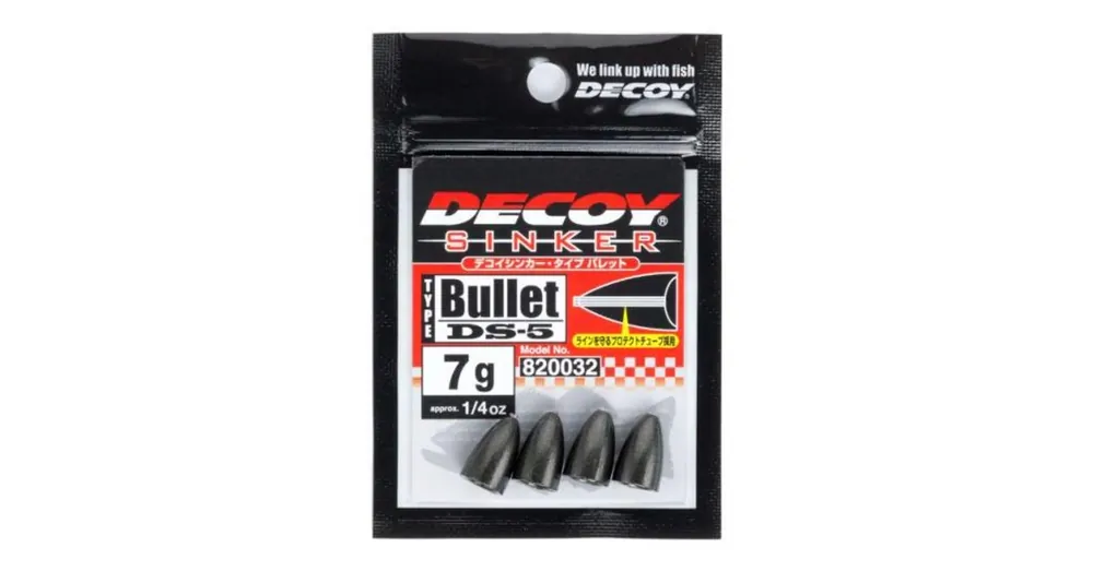 Decoy DS-5 Type Bullet 5,0 gr bullet ólom 4 db/csg Populair