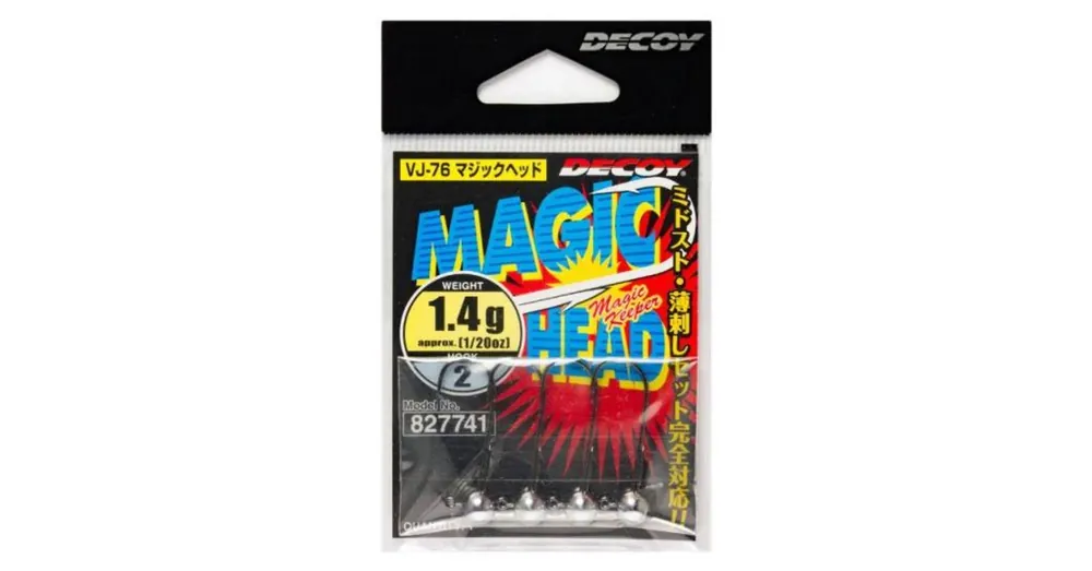 Koop Online Decoy VJ-76 Magic Head 3 1,4gr jigfej 4 db/csg