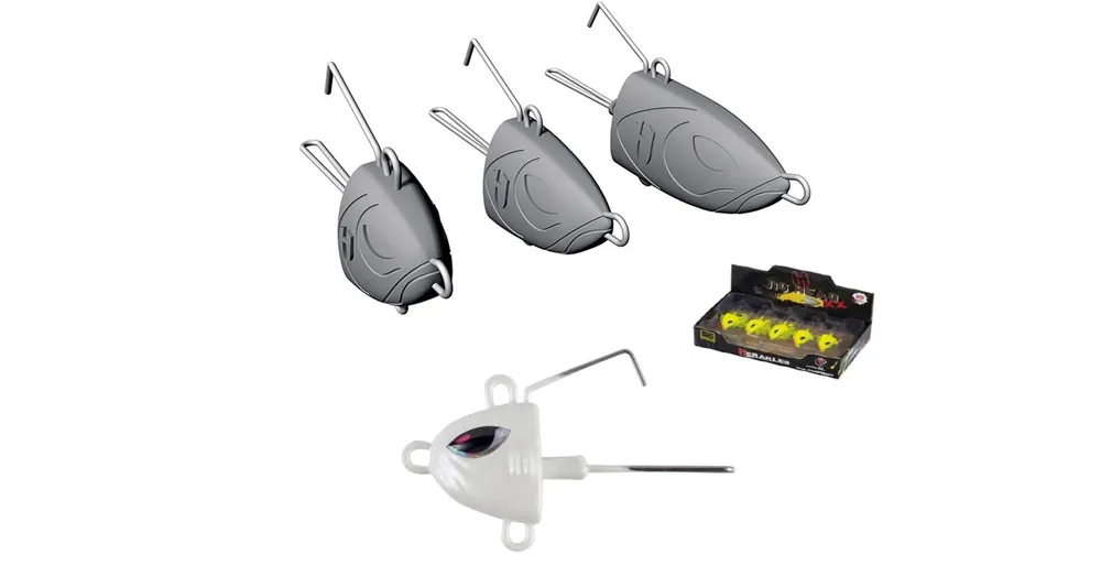 Herakles XX 80gr White jigfej ólom 10 db/csg Snelle Levering