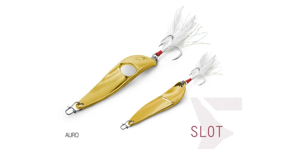 Delphin SLOT 15g AURO hook 4 villantó Speciale Aanbieding