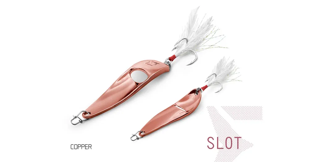 Delphin SLOT 15g COPPER hook 4 villantó Korting