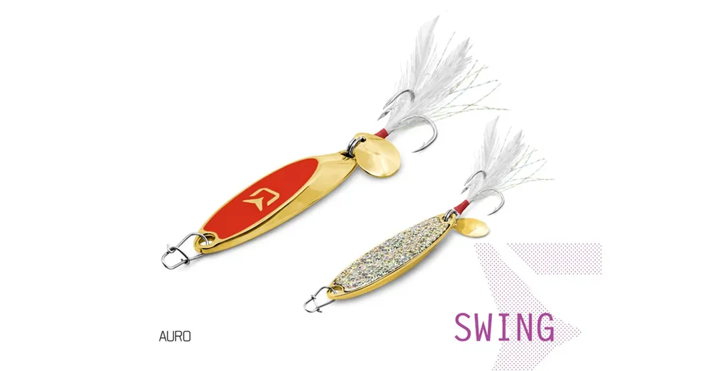 Shop Nu Delphin SWING 15g AURO hook 6 villantó
