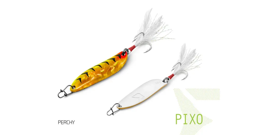Dagaanbieding Delphin PIXO 10g PERCHY hook 6 villantó